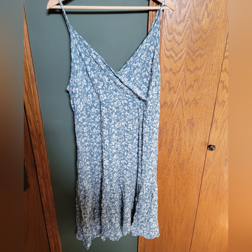BloomChic Blue Floral Dress